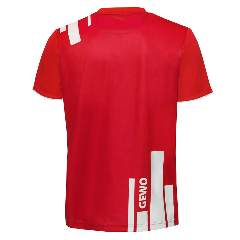 Gewo T-Shirt Bloques red/white