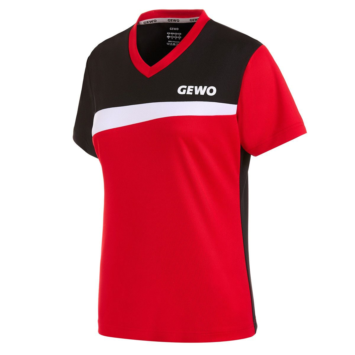 Gewo shirt Fondi III Lady red/black