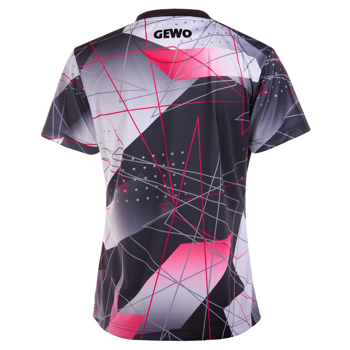 Gewo shirt Lugo Lady black/pink