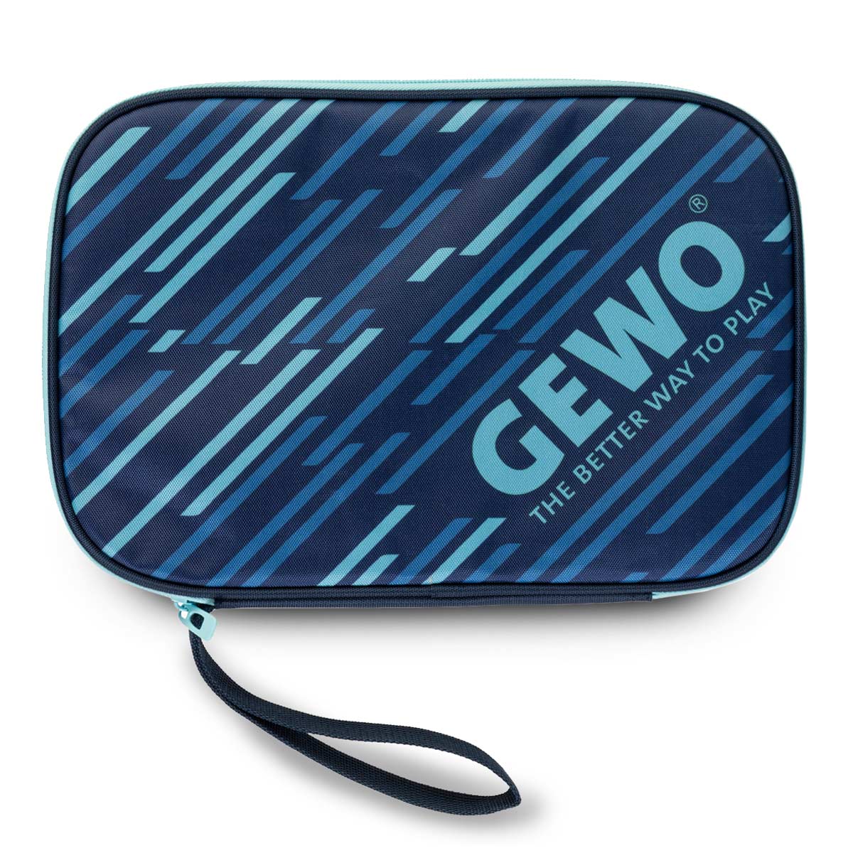 Gewo Single Cover Stripes navy/sky
