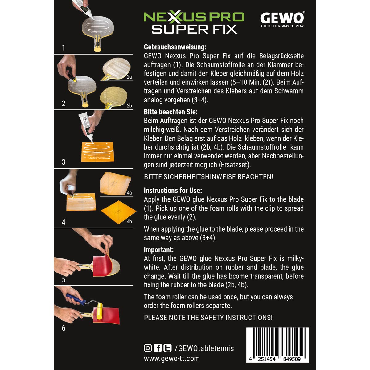 Colle Gewo Nexxus Pro Super Fix 90ML