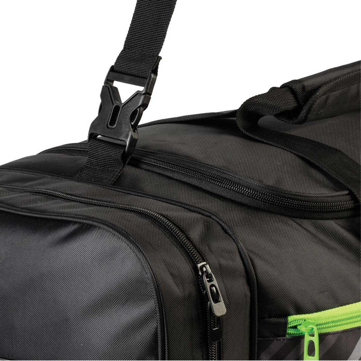 Gewo Sportsbag Stripes XL black/lime