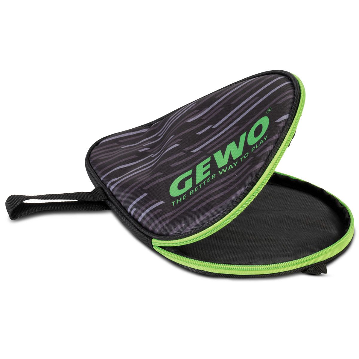 Gewo Round Cover Stripes black/lime