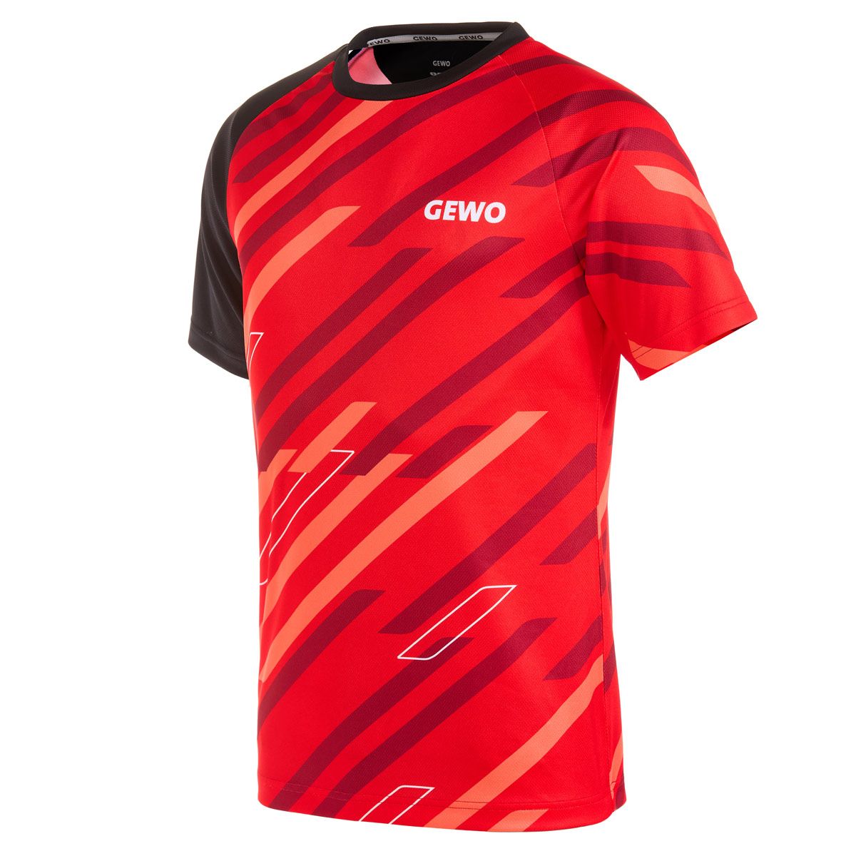 Gewo shirt Ponza I red/black