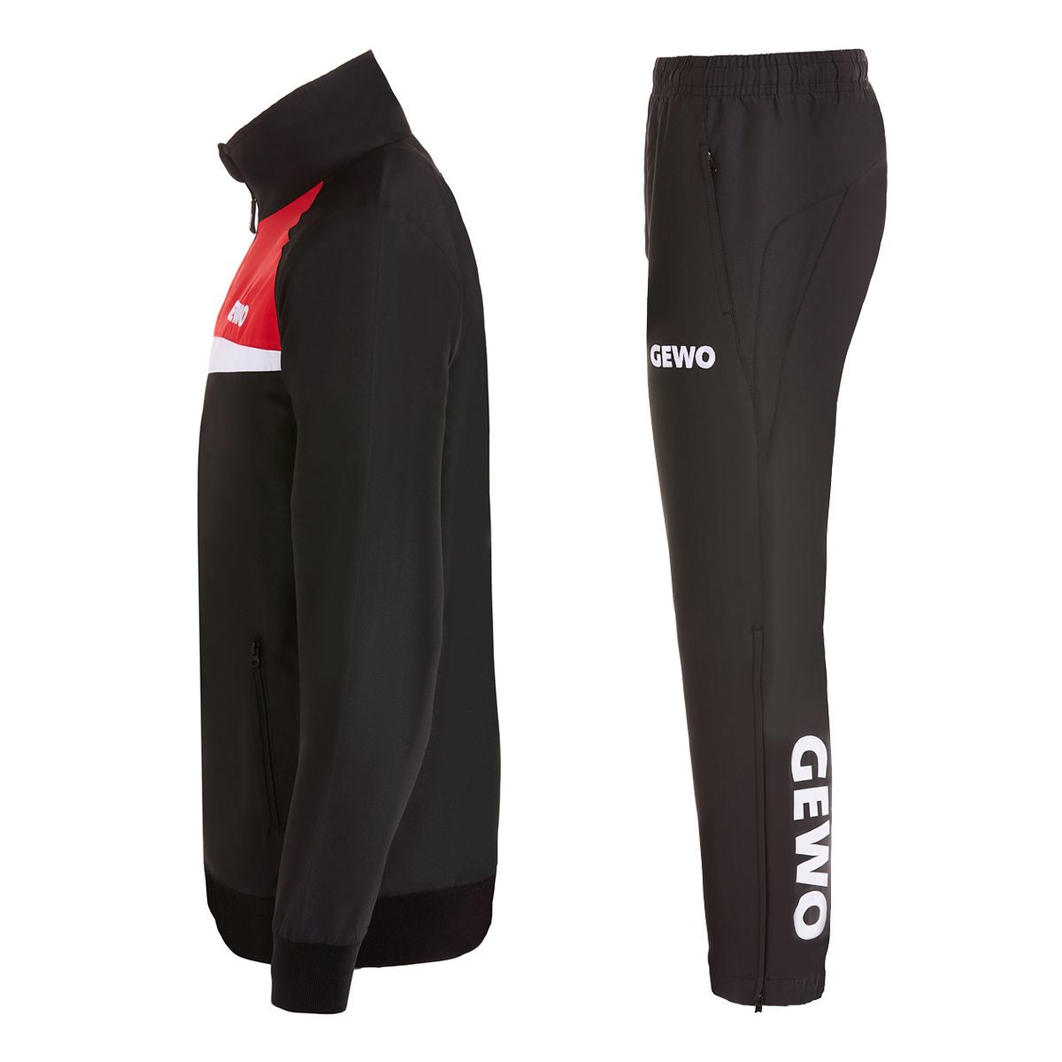 Gewo Tracksuit Fondi I black/red