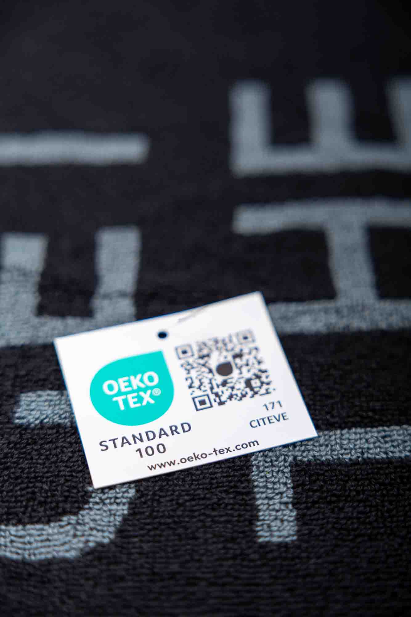 Andro Towel Get The Edge M black/grey/yellow