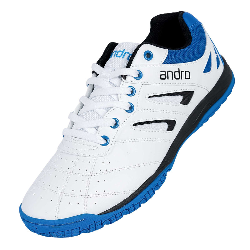 Andro schoenen Shuffle Step 2 wit/zwart/blauw