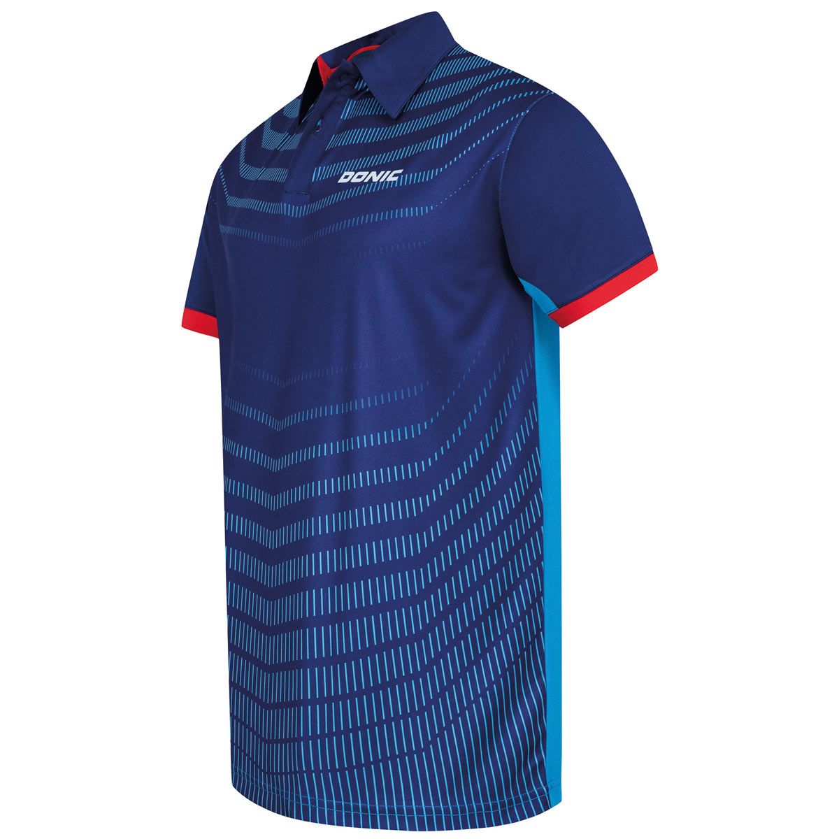 T-shirt Donic Kava marine/rouge