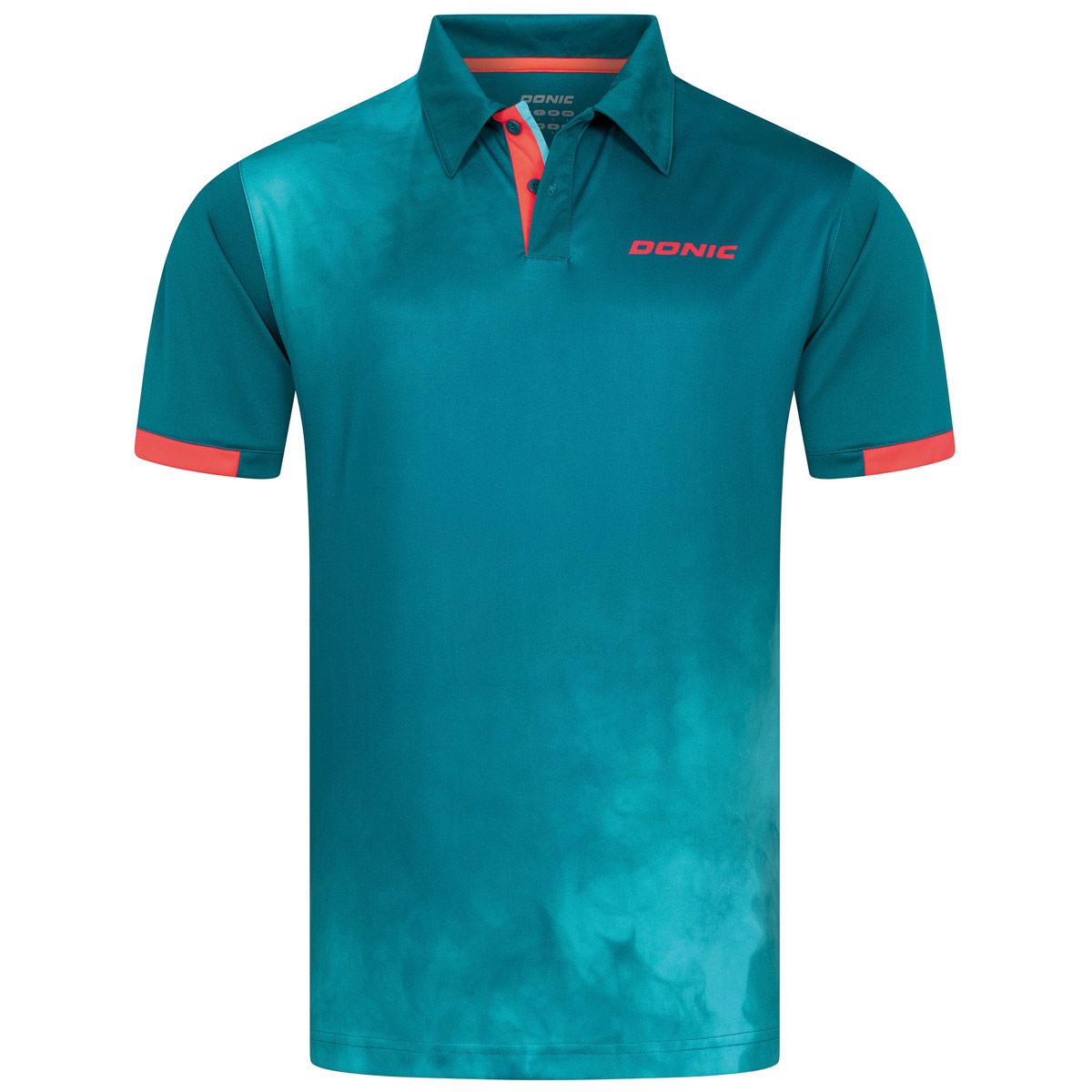 Donic shirt Lyra green/lightblue/orange
