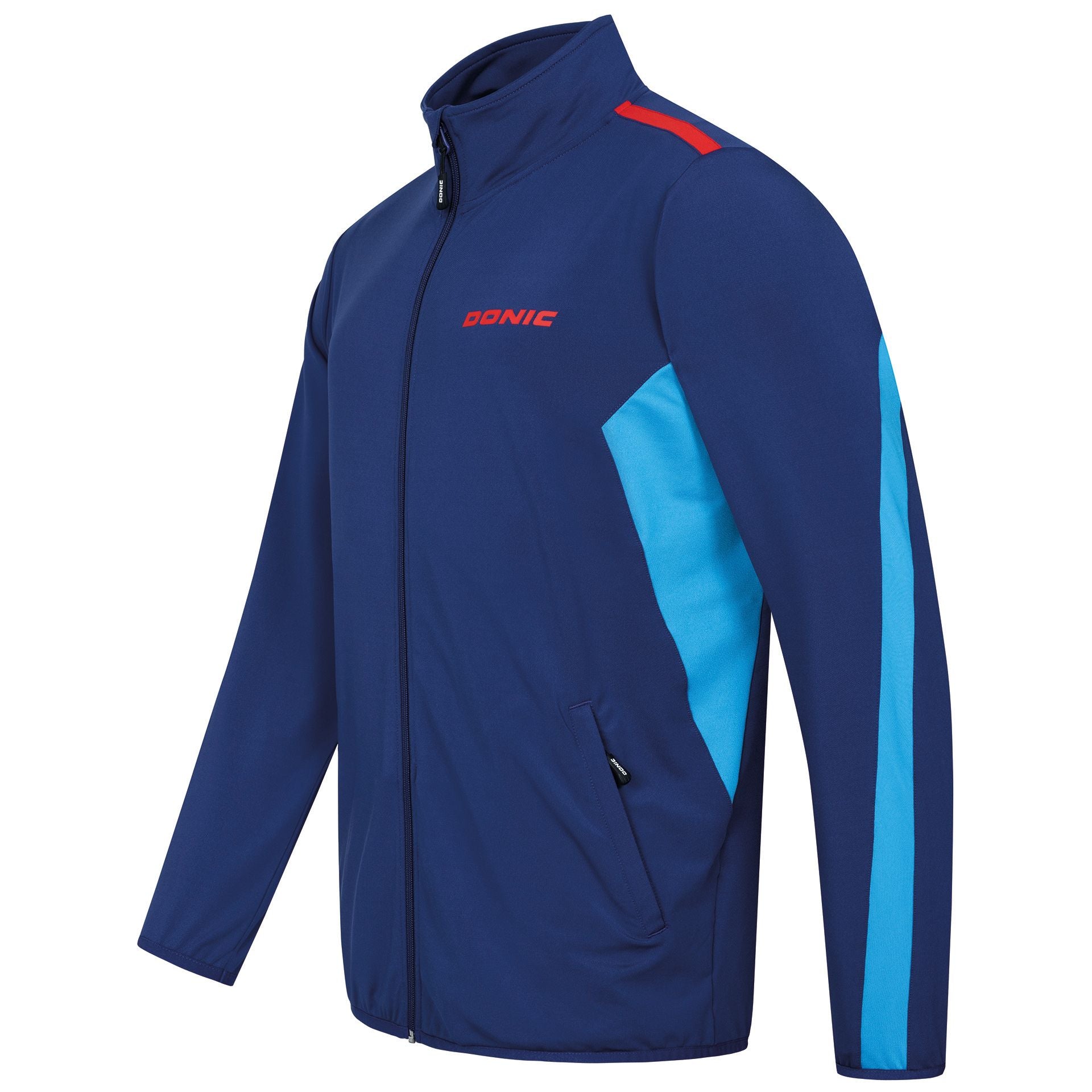 Donic Tracksuitjacket Averis navy/cyan/red