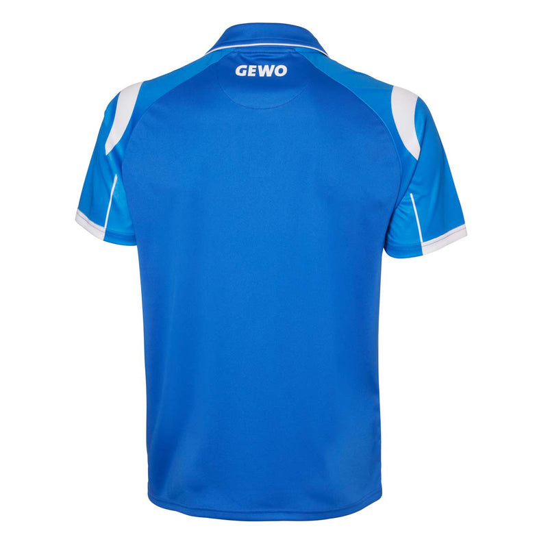 Gewo shirt Terni royalblue/white