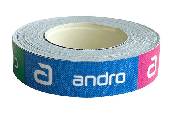 Andro Edge Tape Colors 12mm 5m vert/bleu/rose