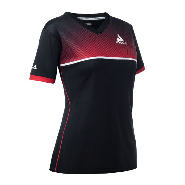 Joola shirt Edge Lady black/red