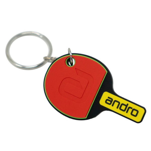 Andro Bat-Keyring rouge/noir/jaune