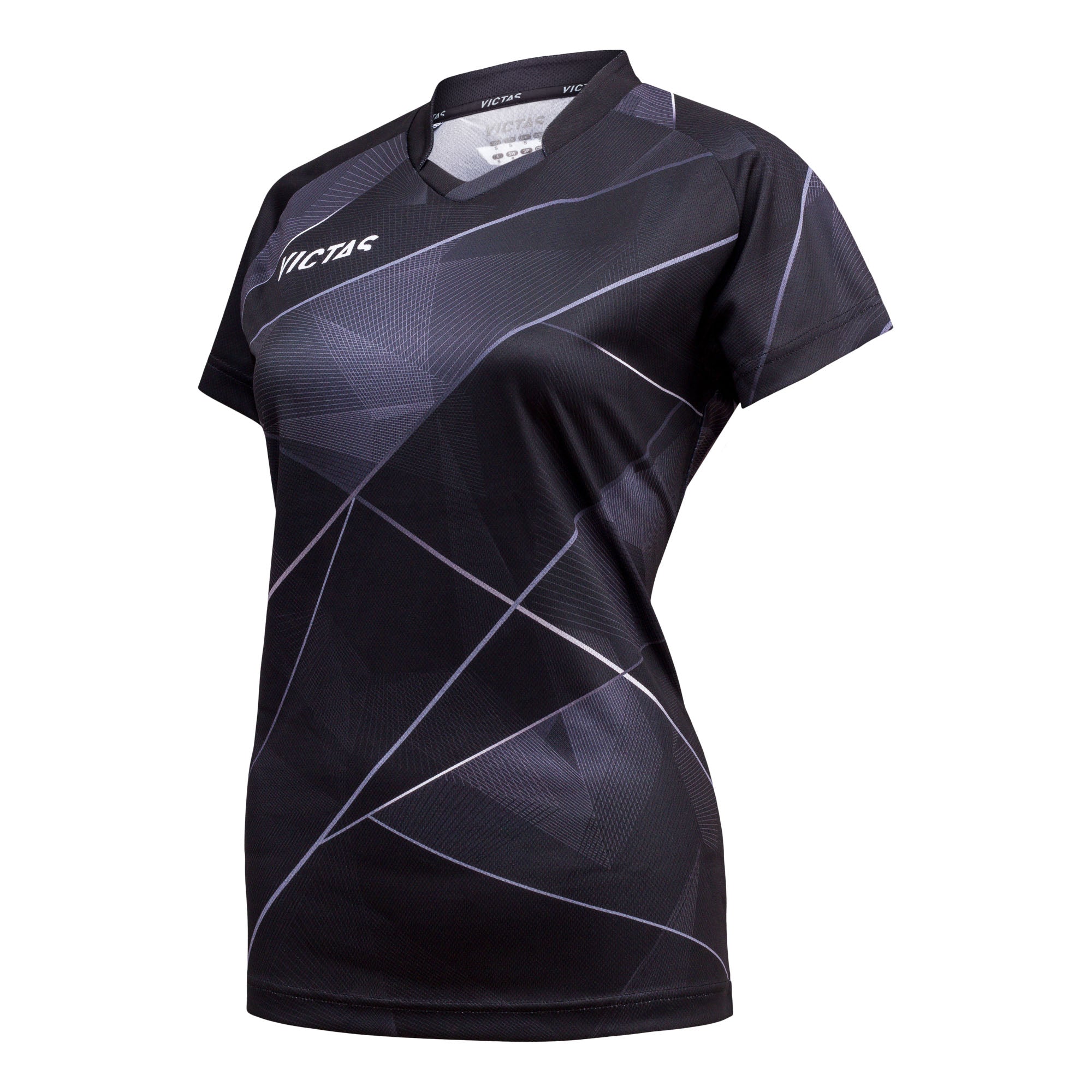 Victas Shirt Lady 226 black/grey
