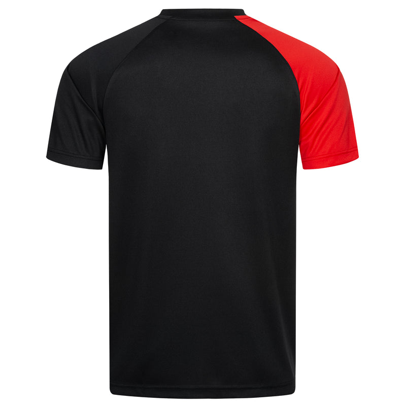 Donic T-Shirt Peak noir/rouge